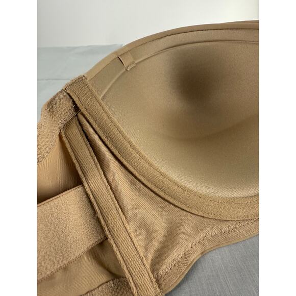 NEW Maidenform Womens 34C Pushup Plus Shaping Strapless Bra with 5-Way Straps - Picture 8 of 8